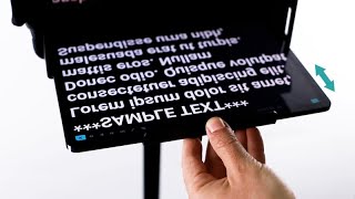 How to attach your tablet to a TeleprompterPAD iLight PRO screenshot 1