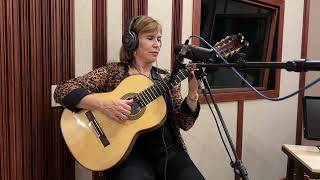 Video thumbnail of "O Grande Amor by A.C. Jobim - Téka on vocals & guitar"