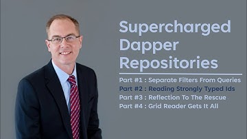 Supercharged Dapper Repositories Part #2 Strongly Typed Ids