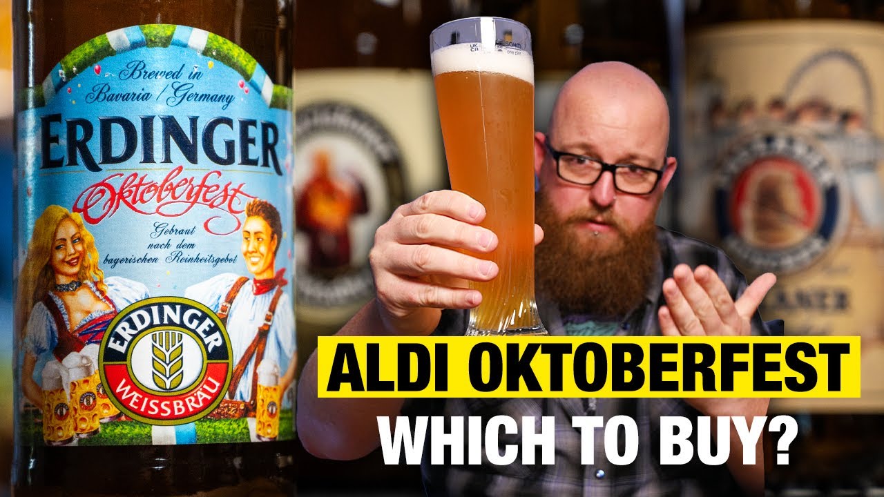 ALDI Oktoberfest Beers Erdinger Oktoberfest Weissbeer [German Beer