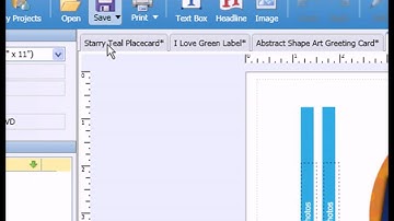Opening Projects as a Webpage in The Print Shop 2.0