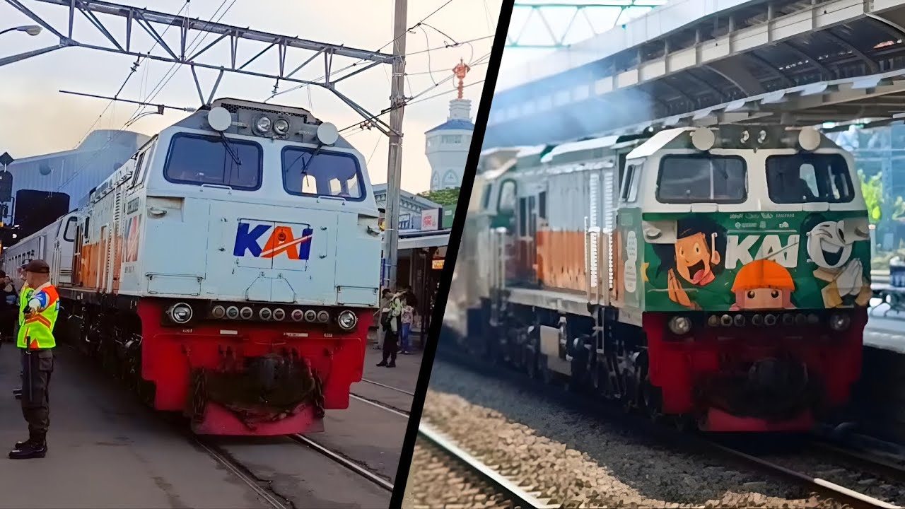 KOMPILASI KERETA API JARAK JAUH 4 APRIL 2025