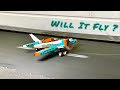 Will it fly lego technic plane takeoff test