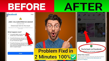 Facebook you submitted an appeal facebook problem Check back Here for Results 2025 Fix