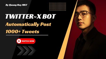 Post 1000+ Tweets Automatically Across Multiple Twitter/X Accounts | Twitter Bot