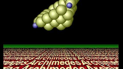 Acorn Archimedes demo: Armaxess - RiscDream (Atomic Dancer)