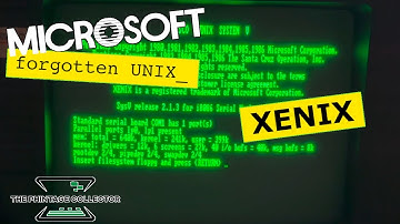 A look into Xenix, Microsoft