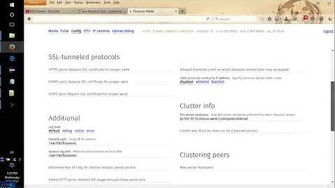 Flussonic set up token script part 1 of 2