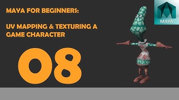 Texturing in Maya Tutorial: How to UV Map and Texture in Maya and Photoshop for Beginners Part 8