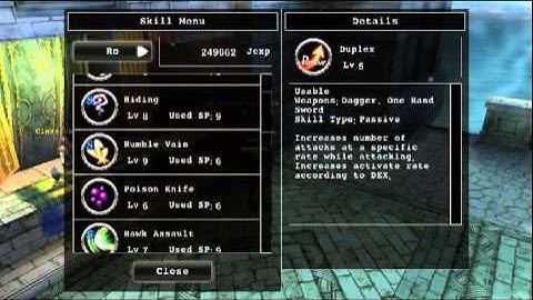 Avabel Online - Skills, Classes, Advanced Classes