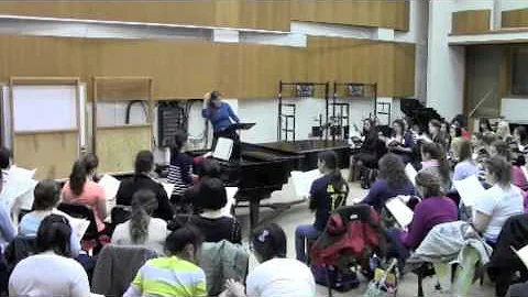 Introduction to Brahms - 10 minute rehearsal clip ...
