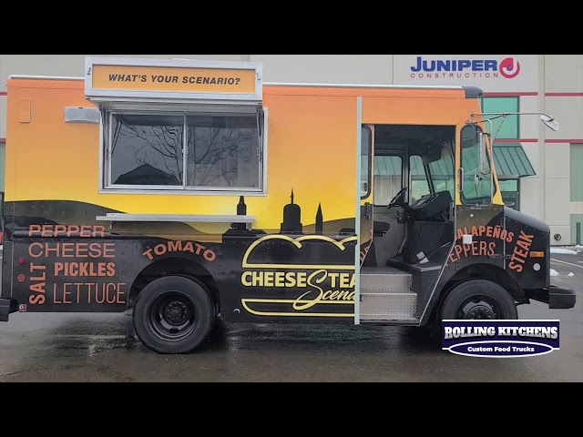 Rolling Kitchens  - Custom Food Truck Builder - Cheesesteak Scenarios class=