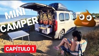 #1 ASÍ NOS ORGANIZAMOS Y FUNCIONA EL WC  Berlingo Mini Camper  Recorriendo Andalucía España