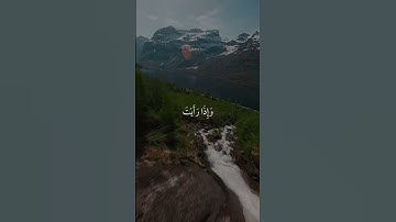 القارئ محمد اللحيدان { سورة الأنسان الآية 18}