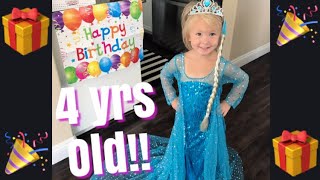 A Special Birthday for a Special Girl! \/ Livvy turns 4 years old!