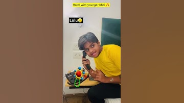 Trip with chota bhai 🤣🔥| Indian family #shorts #indian #chotabhai