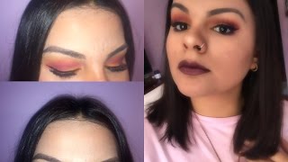 SUMMER SUNSET MAKEUP TUTORIAL