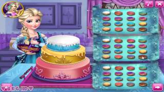 Elsa's Wedding Cake ♥ Disney Princess Elsa Cooking Cake Game for Kids screenshot 5