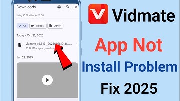 Vidmate App Not Installed Problem Fix । Chrome Se Vidmate App Nahi Install ho raha hai । 