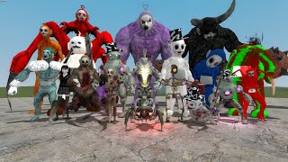 Gmod Mod Reveiws: Slendytubbies 3 SNPC's REMASTERED! (All 30+ NPCS