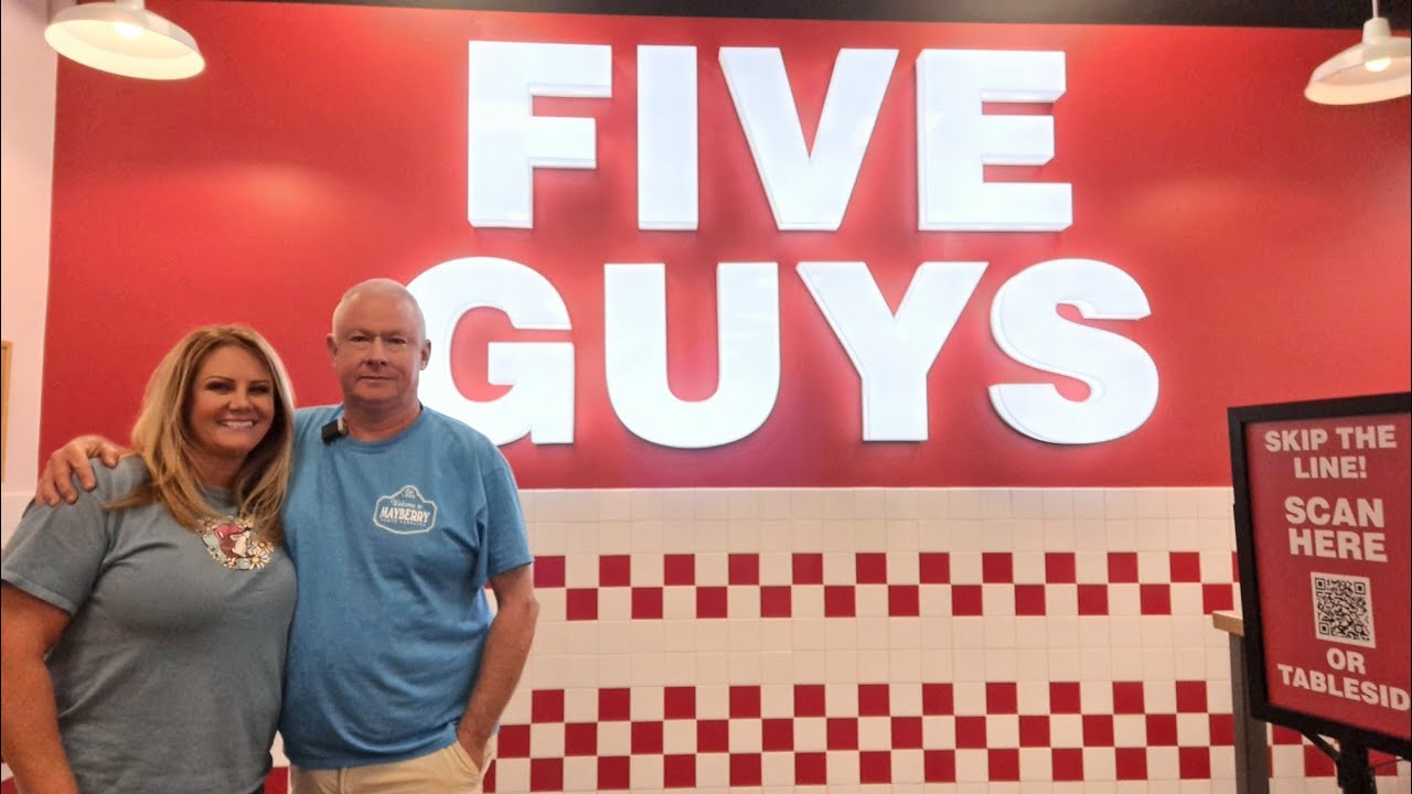 Five Guys - Hickory, NC (Trying The New Patty Melt)