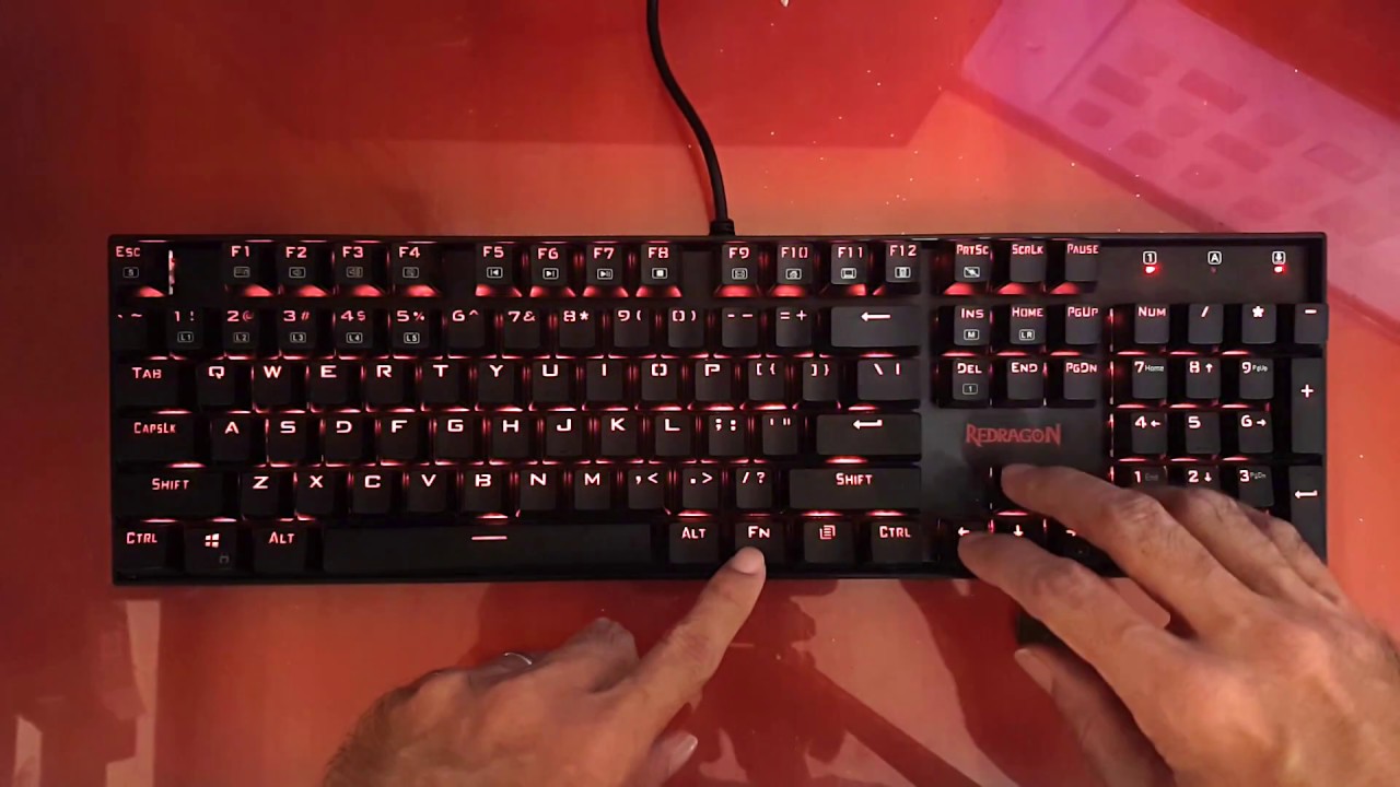 Как поменять цвет клавы