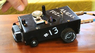 SoaringTortoise AA/G.A.S. Fuzz Pedal Germanium Fuzz made from Recycled Materials for Electric Guitar