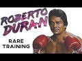 Roberto Duran RARE Training In Prime