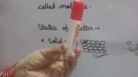 Part 1, Chapter 8, Solids , Liquids & Gases , Science, Class IV