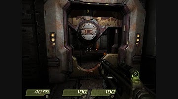 Quake IV: Map 3 - Hangar Perimeter (part 1)