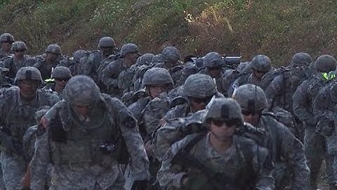 AFN Casey - 2-9 Infantry Soldiers march to remember their history
