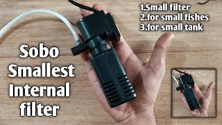 Sobo smallest aquarium internal Filter | internal Filter for small tank| suitable for small aquarium screenshot 4