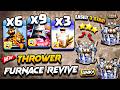Th18 THROWER &amp; FURNACE Attack With REVIVE (Town Hall 18) | Best TH18 Attack Strategy Clash of Clans