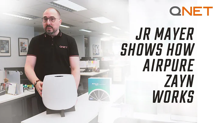 QNET AirPure Zayn Air Purifier | JR Mayer Shows Yo...