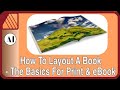 How To Layout A Book in Affinity Publisher   The Basics