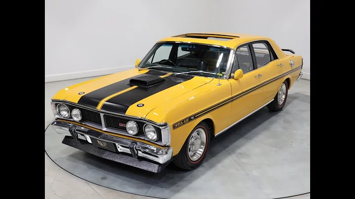 For Sale - 1970 Ford Falcon XY GT Replica - Yellow Ochre Sunroof