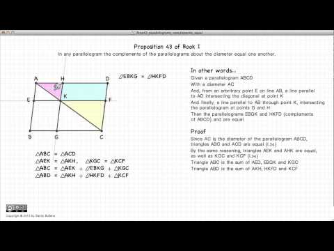 Euclid's Elements Book 1 - Proposition 43