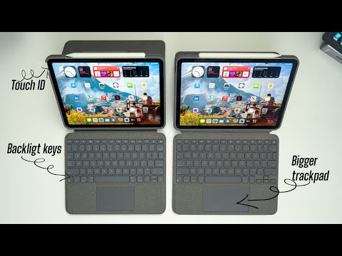 Best iPad Air 5 Keyboard? Logitech Combo Touch vs Folio Touch