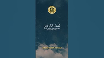 سورة الإسراء الآية 3-5 تلاوة شيخ الغامدي