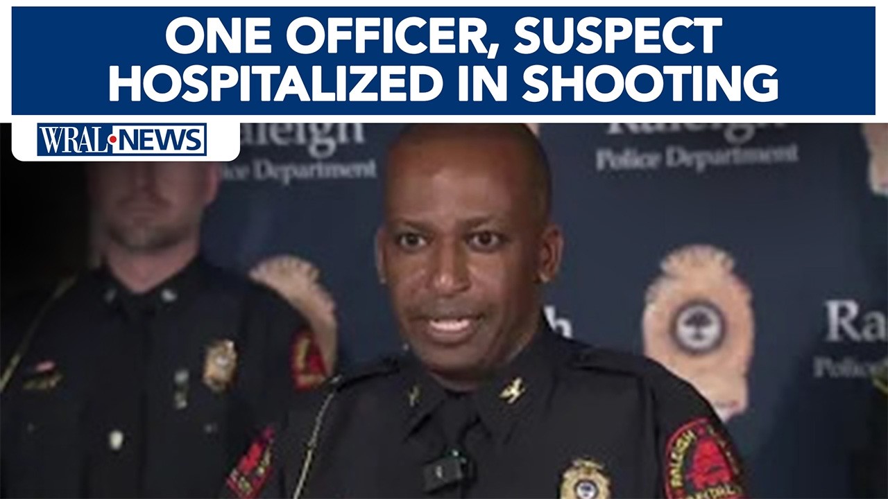 Raleigh police give update on officer-involved shooting - YouTube