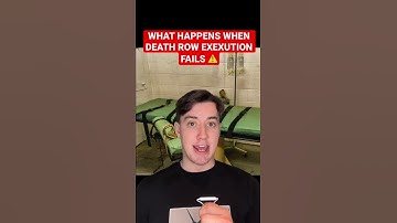 Thumbnail of WHAT HAPPENS WHEN DEATH ROW EXECUTION FAILS! #Shorts