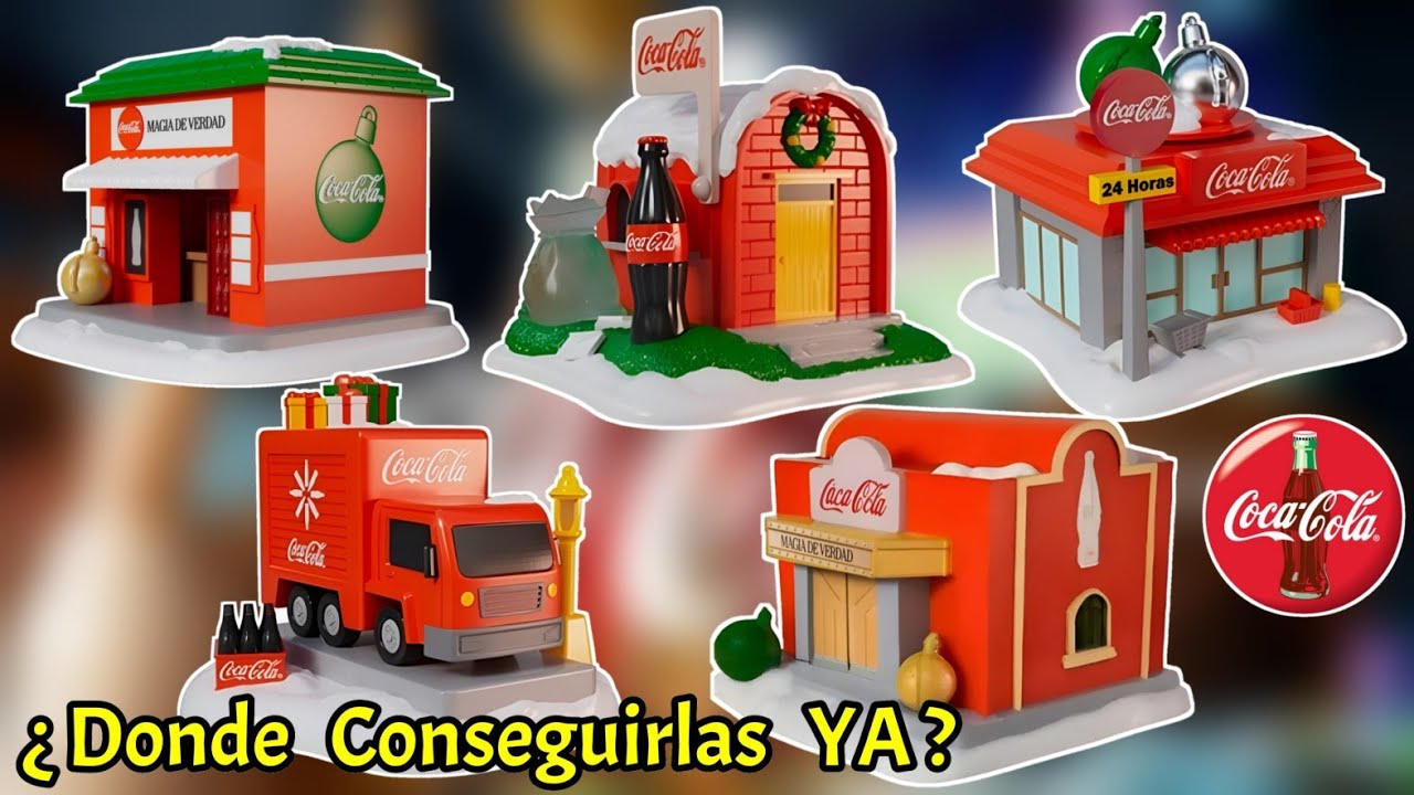 Villas Navideñas Coca-Cola 2025 Son 5 Diferentes Modelos ¿Precios y Donde Ya Las Están Vendiendo ?