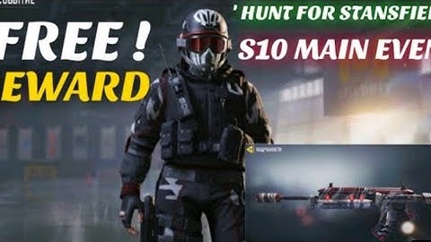 Search for Stansfield Event Rewards Codmree Character & Gun in Season 10 Event