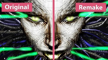 System Shock – Original vs. Remake Graphics Comparison (Official Screenshots)