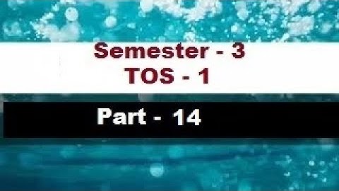 Semester - 3 Theory of Structures Part 14