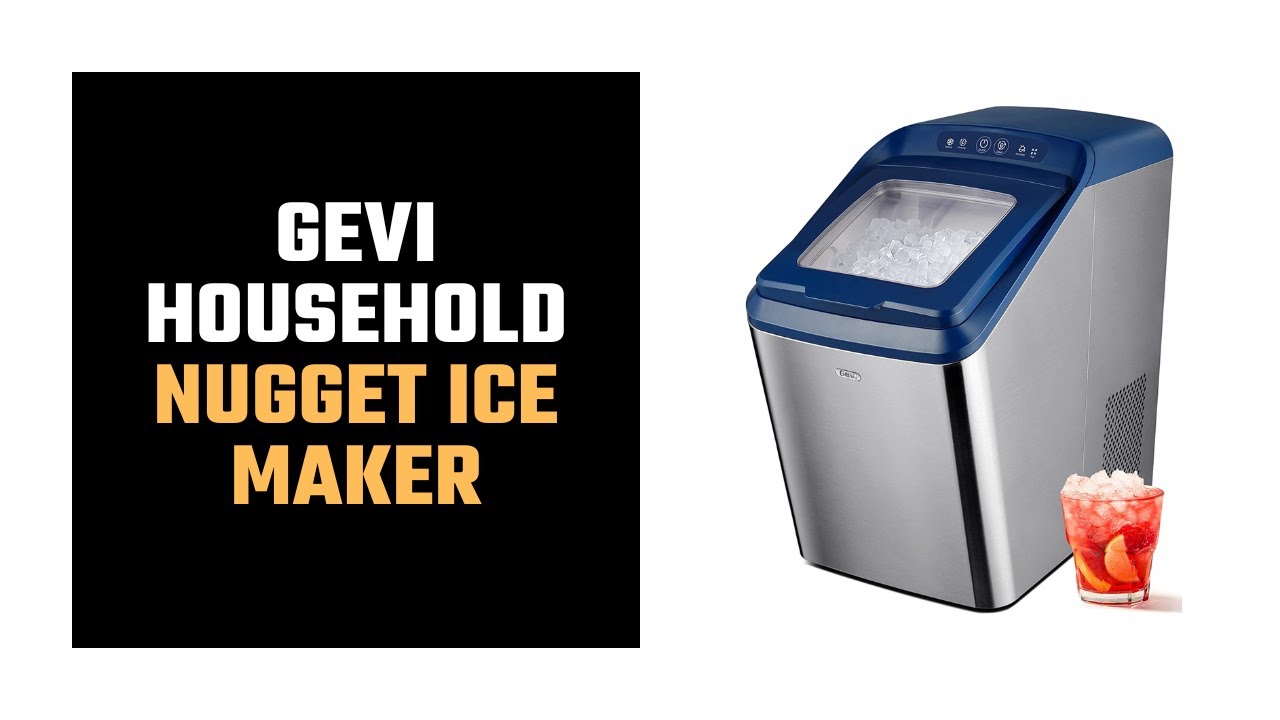 Gevi Household Countertop Nugget Ice Maker 1102-How to Clean The Ice Maker  