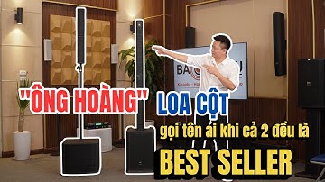 “ÔNG HOÀNG” loa cột gọi tên ai khi cả 2 đều là best seller. JBL PRX ONE và DBTECHNOLOGIES ES503