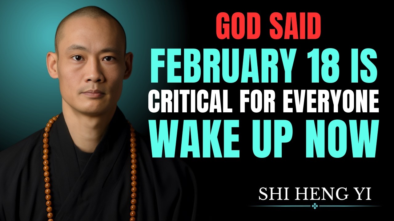 God Said: Do NOT Ignore February 18 — This Is Your Wake-Up Call | Shi Heng Yi Inspired Speech