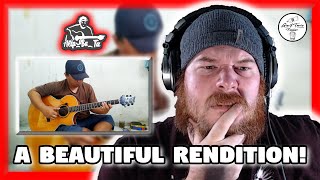 Alip Ba Ta 🇮🇩 - Kiss from a Rose (Fingerstyle Cover) | AMERICAN REACTION | A BEAUTIFUL RENDITION!