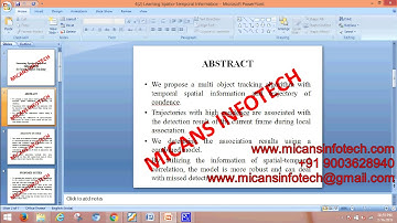 Learning Spatio Temporal Informationfor Multi-Object Tracking